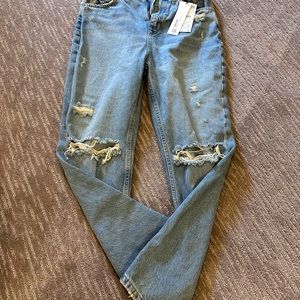 Zara mom fit denim